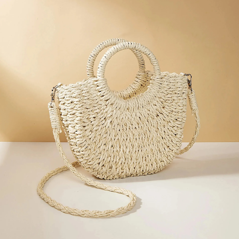 Bolsa de Palha Meia Lua