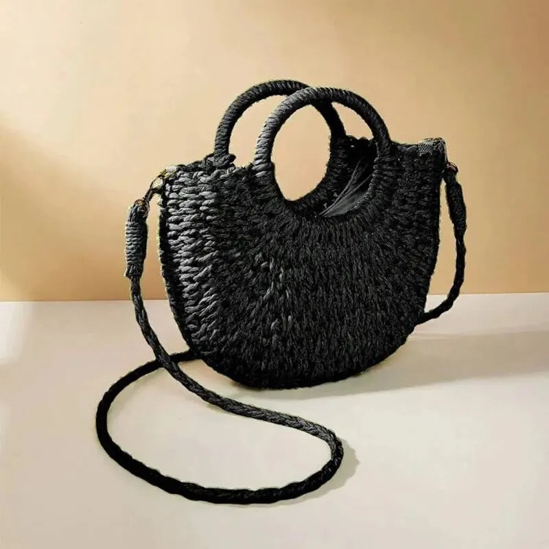 Bolsa de Palha Meia Lua