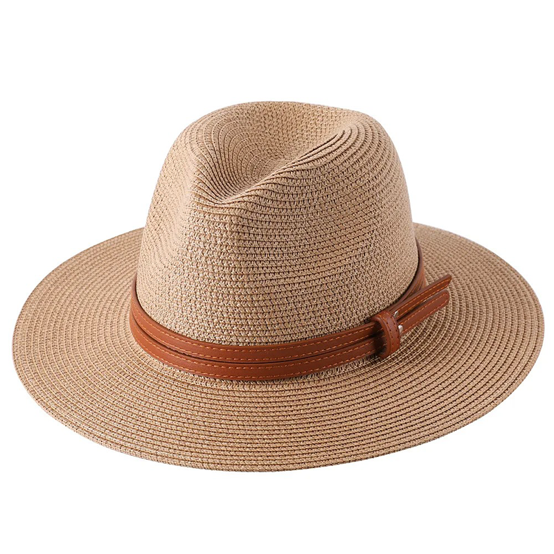 Chapéu Fedora Palha Aba Média