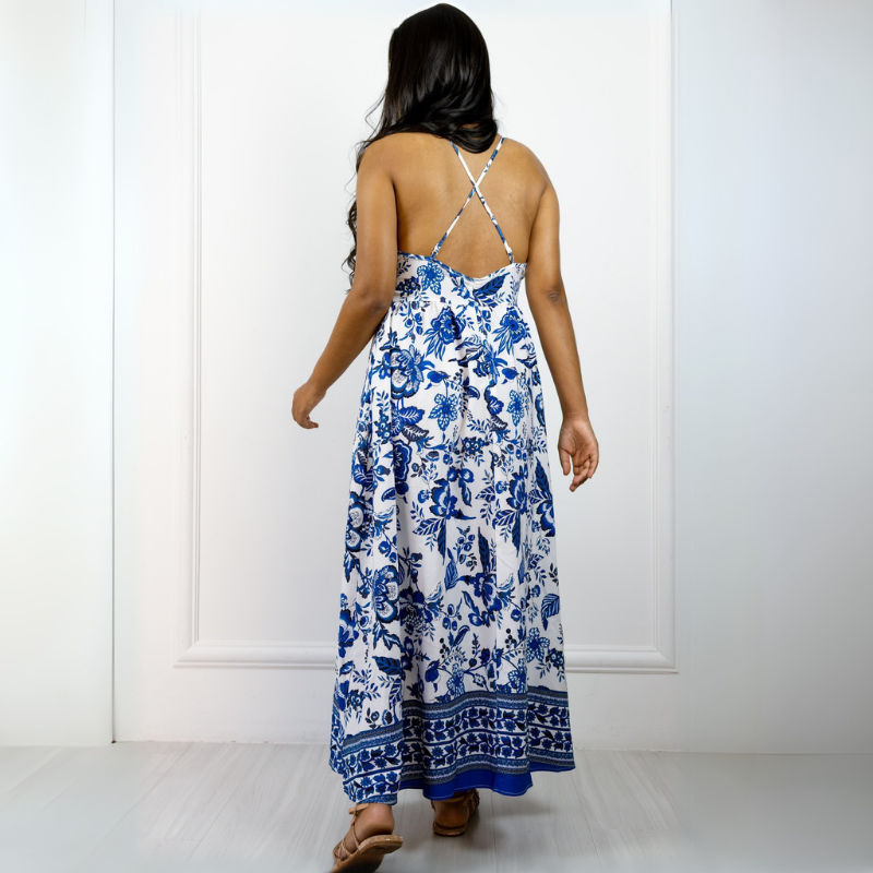 Vestido Jardim do Egeu