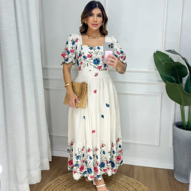 Vestido Princesa Verso de Primavera