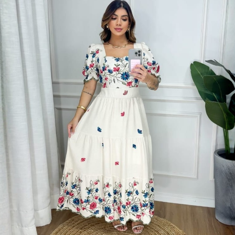 Vestido Princesa Verso de Primavera
