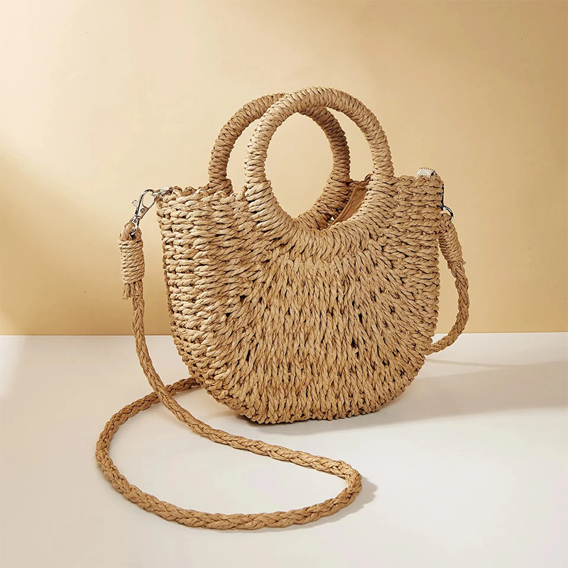 Bolsa de Palha Meia Lua
