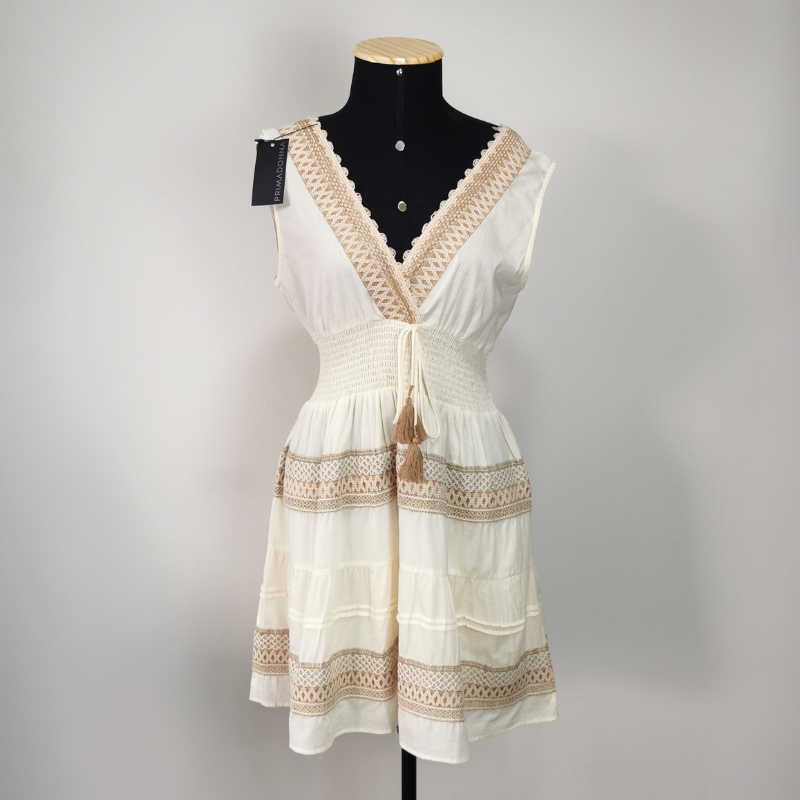 Vestido Curto em Algodão Amara