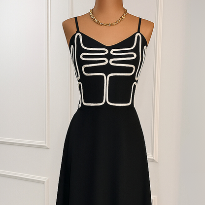 Vestido Marrant Bordado