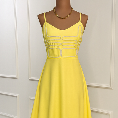 Vestido Marrant Bordado