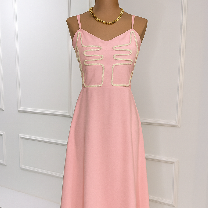 Vestido Marrant Bordado