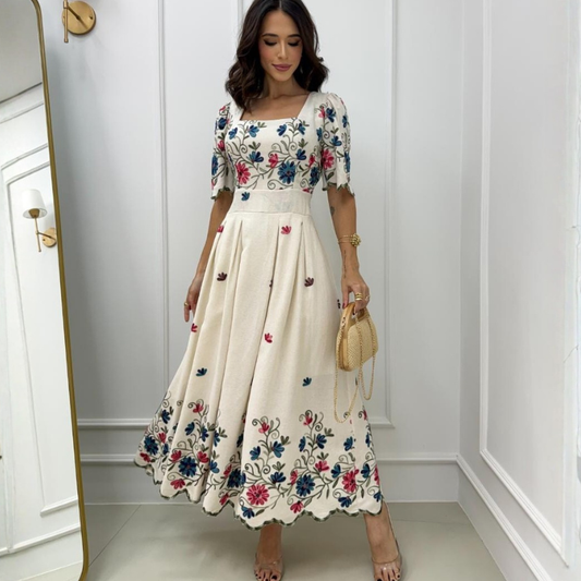 Vestido Princesa Verso de Primavera