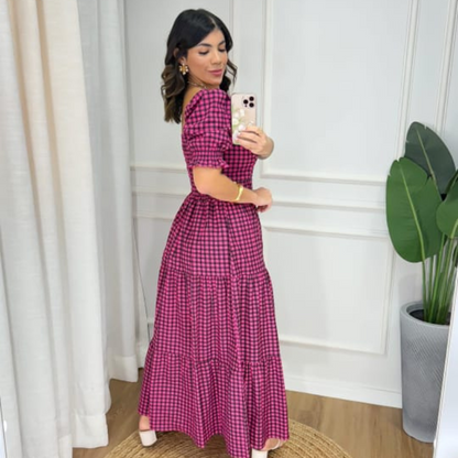 Vestido Xadrez Maiara