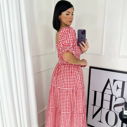 Vestido Xadrez Maiara