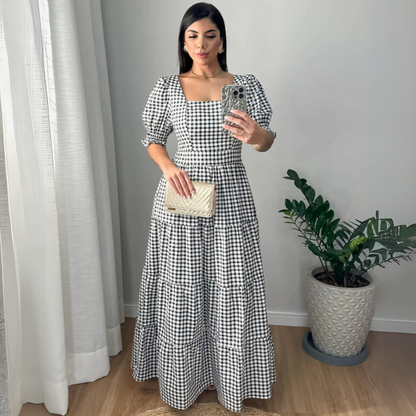 Vestido Xadrez Maiara
